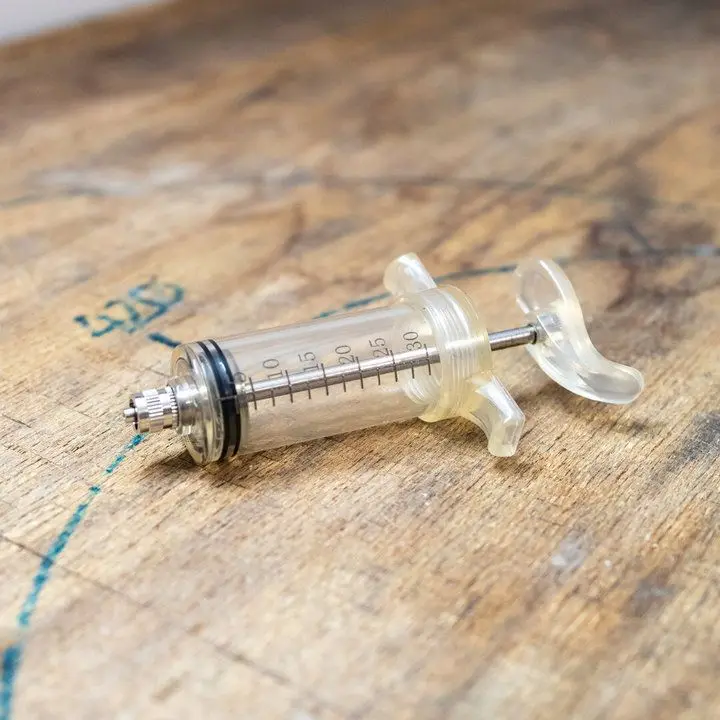 Super Sonic Parts Workshop Bleeding Syringe for Mineral Oil 30ml