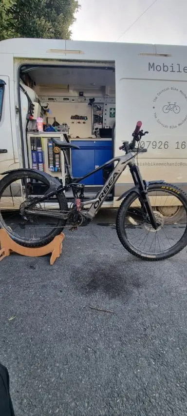 Orbea E-bike brake swap
